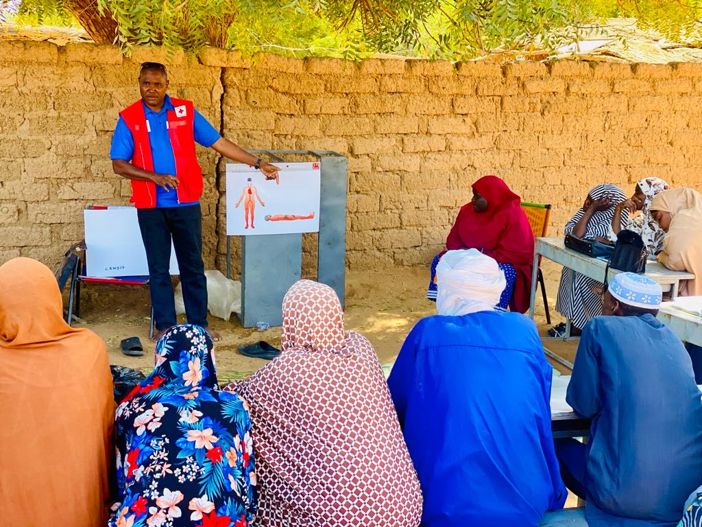 La population au Niger fait face à de nombreux défis: insécurité alimentaire, inondations cycliques, conflits, épidémies récurrentes. Grâce au partenariat programmatique financé par @eu_echo, nous aidons les gens, réduisons les risques & renforçons la résilience. #ForLocalAction