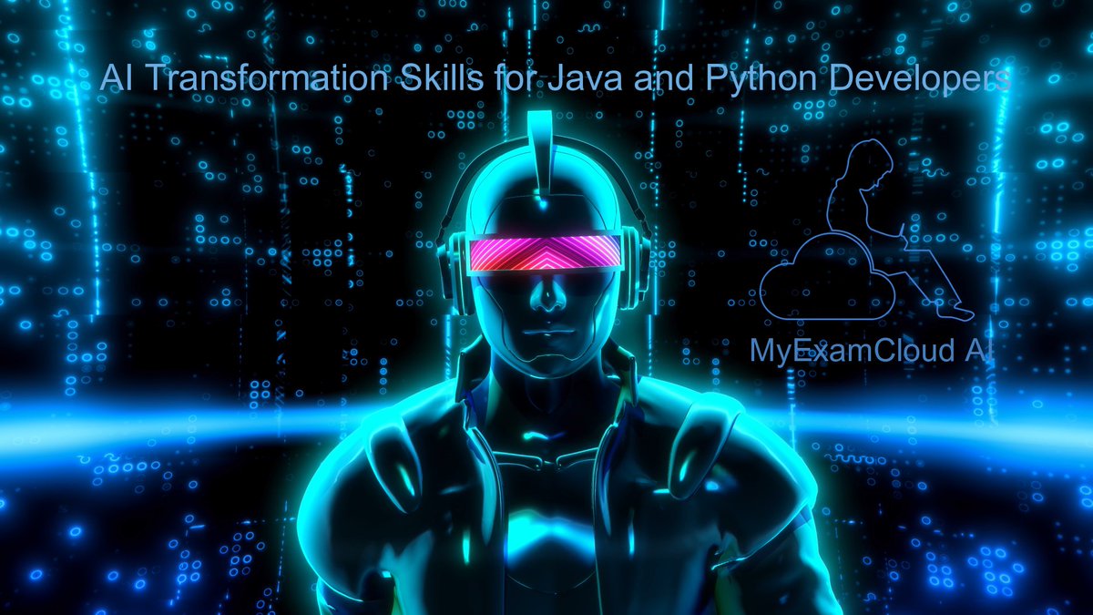 AI Transformation Skills for Java and Python Developers

linkedin.com/pulse/ai-trans…

#myexamcloud #java #python #ai #artificialintelligence #devops #software
#coding #developer #machinelearning #javaprogramming #pythonprogramming
#aws #gcp #freshers #collegestudents