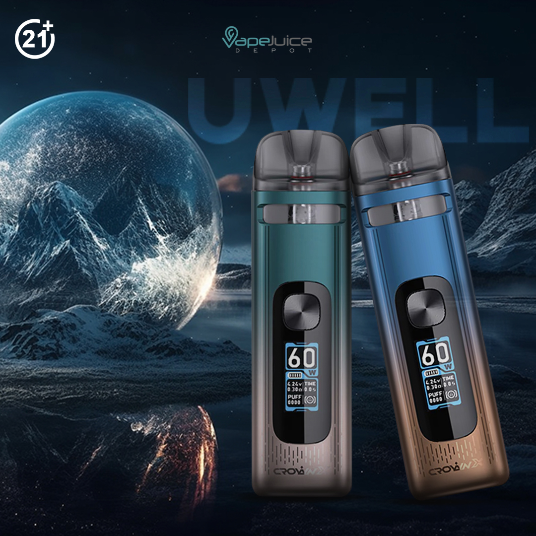 🚀Premium vaping experience with the UWELL Crown X Pod System.

vapejuicedepot.com/products/uwell…

#UWELL #UWELLCrown #vapedevice #podkit #po