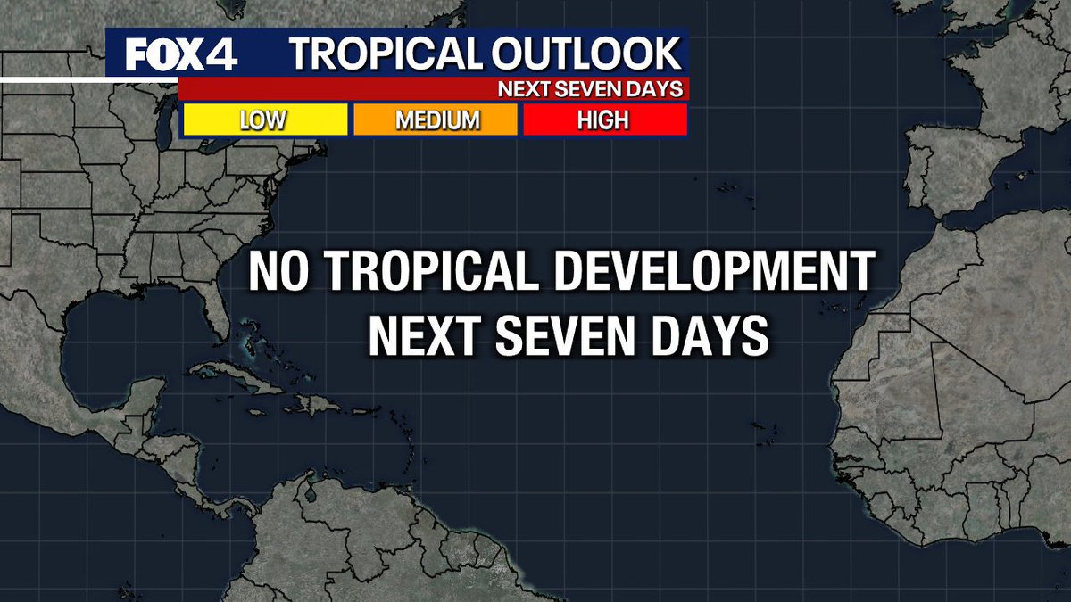 The 2024 Atlantic Hurricane Season is still over two weeks away, but due to a recent increase of tropical activity in May, the @NHC_Atlantic begins issuing Tropical Weather Outlooks today. With the first outlook, all is quiet in the Atlantic for the next five days! #tropics 🌀