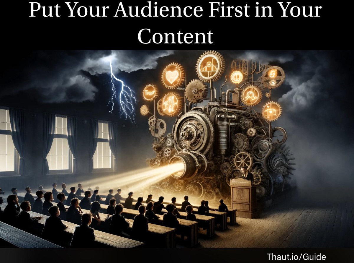 Put Your Audience's Learning Needs First 👥 Trust comes naturally with Strategic Thought Leadership Marketing, which aims to serve prospects' learning needs. This contrasts especially with targeted online advertising. 📢 It's not about the clicks on a targeted ad, it's about