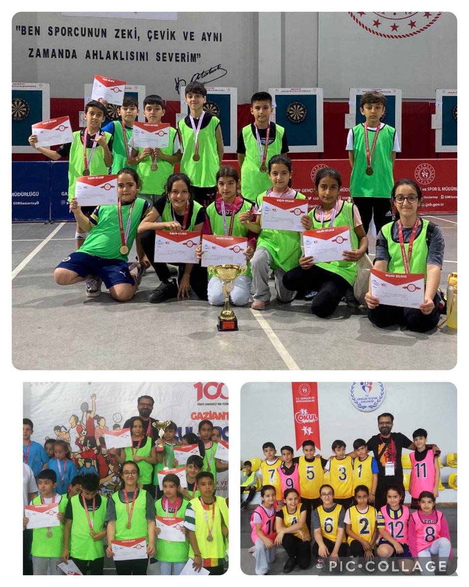 Okulumuz  Geleneksel Çocuk Oyunları Kaleli Yakan Top Turnuvası'nda il birincisi olmuştur. 
  Bu başarıda emeği geçen Aykut Araç ve Yasin Zengin öğretmenlerimizi ve  öğrencilerimizi yürekten tebrik ederiz... <a href="/Gaziantep_MEM/">Gaziantep İl Millî Eğitim Müdürlüğü</a> <a href="/yasintepe/">Yasin TEPE</a>  <a href="/sahinbeymem/">Şahinbey İlçe Milli Eğitim Müdürlüğü 🇹🇷</a> #SporŞehriGaziantep