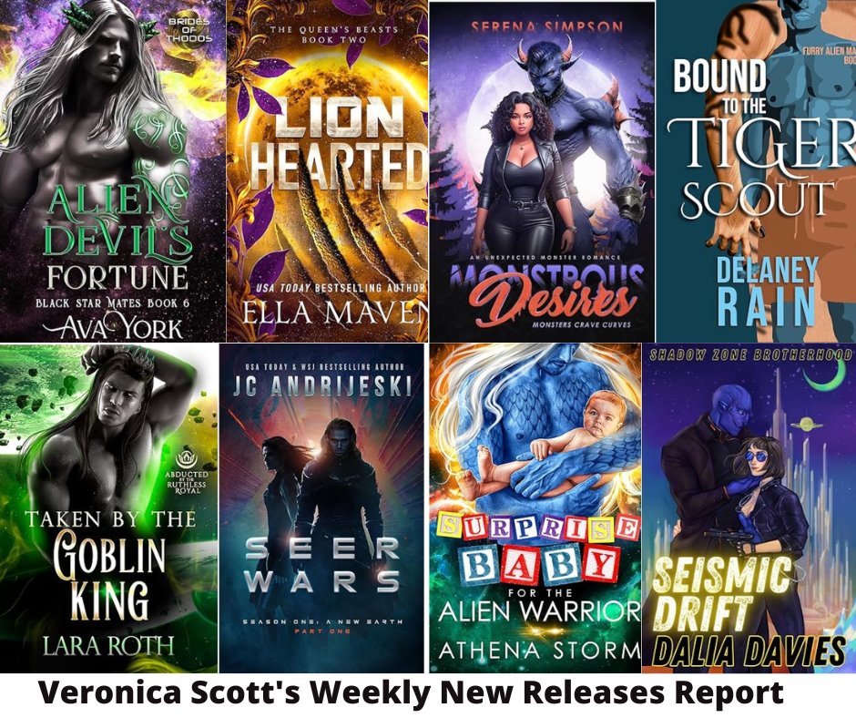 80+ New Releases in #SciFi #Fantasy and Paranormal Romance for MAY 15 veronicascottauthor.com/2024/05/15/new…