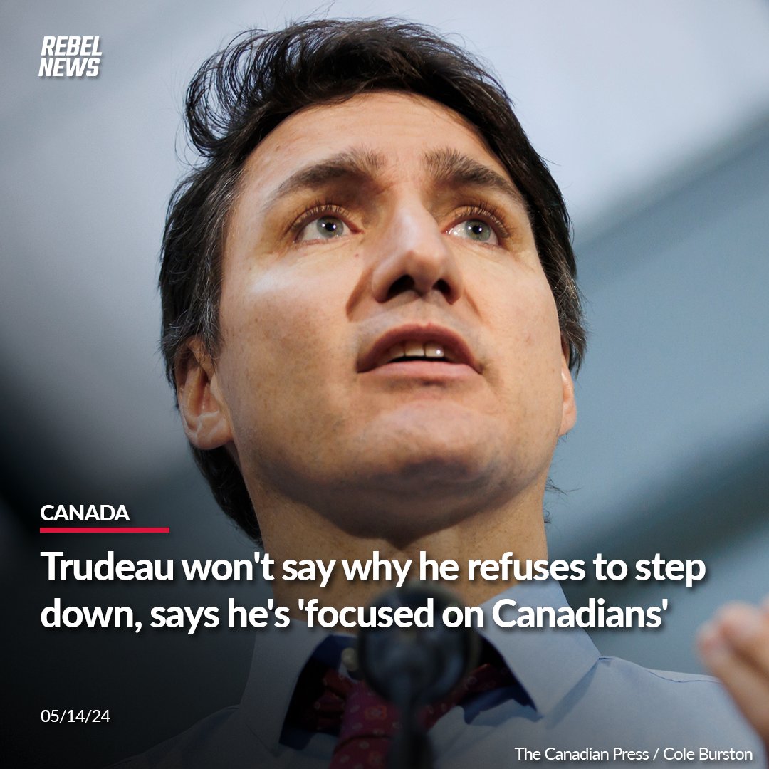 Prime Minister Justin Trudeau sidestepped a question about his dwindling popularity by saying that the world is in a 'challenging place' and patted his government on the back for fighting climate change and creating 'good jobs and economic growth.' MORE: rebelne.ws/3ws54Xo