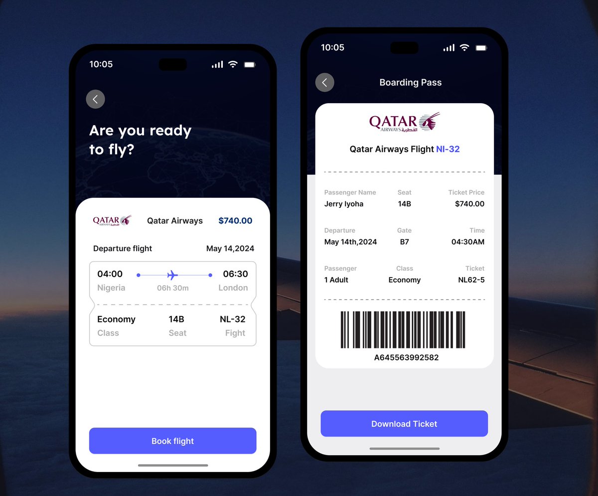 Hello Guy’s 👋
Here’s a design concept for a flight booking application, FLYWISE.. 
What do you think? Let me know in the comment section.

#uxdesigners #appdesign #uxigers #webapp #nutrion
#ui #ux #uidesign #uicollections #webdesign #uxdesign
#dribbble #designprocess #design