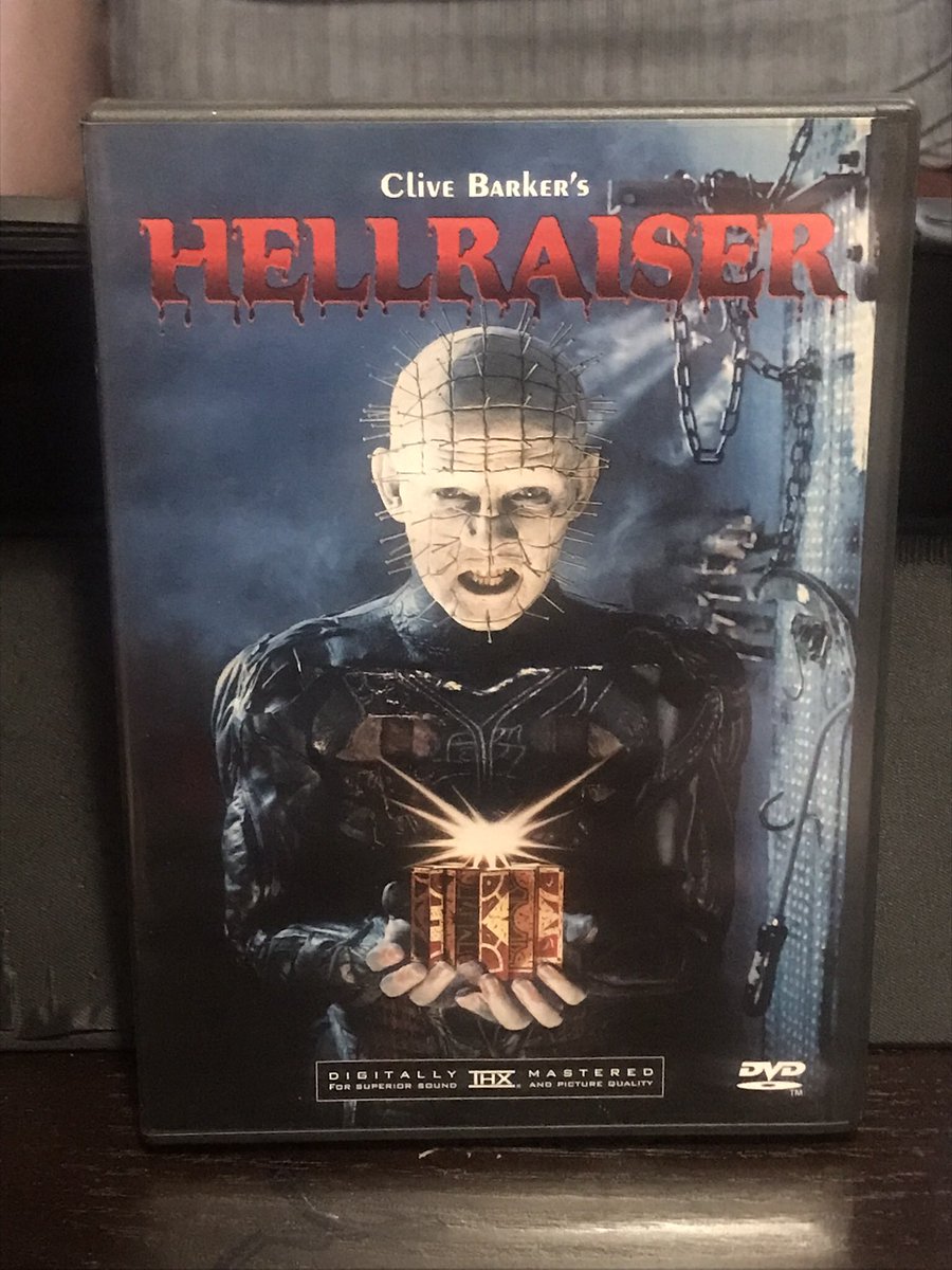 It’s time again for “How Would You Vote Ron’s DVD Collection?” Out from the dusty vault comes today’s selection “Hellraiser.” What do you give it, a 👍 or a 👎. Vote now and let the world know where you stand.