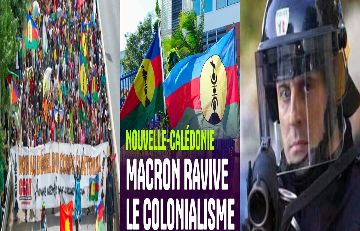 RealEthicsCode's tweet photo. Le néo-colonialisme de #Macron vis-à-vis des #DOMTOM est symbolisé par sa pol. ultra-réac du #PassageEnForce comme en #NouvelleCalédonie où son #ÉlargissementDuCorpsÉlectoral aux dépens des autochtones #Kanaks va saloper les #AccordsDeMatignon donc, in fine, 40 ans de stabilité ! https://t.co/3ZKNXmzib3