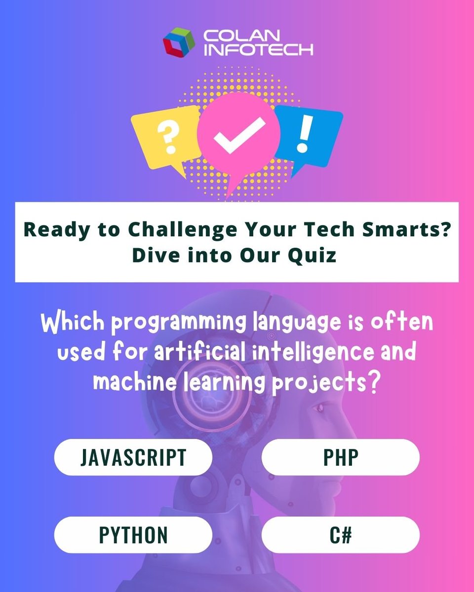 𝐇𝐞𝐥𝐥𝐨 𝐭𝐡𝐞𝐫𝐞, 𝐇𝐞𝐫𝐞 𝐰𝐞 𝐜𝐨𝐦𝐞 𝐰𝐢𝐭𝐡 𝐭𝐡𝐞 𝐏𝐫𝐨𝐠𝐫𝐚𝐦𝐦𝐢𝐧𝐠 𝐐𝐮𝐢𝐳! 
Share your answers in the comments below. 

#TechQuiz #Software #ITServices #TechnologySolutions #Innovations #DigitalWorld #Coding #Programming #QuickPoll #QuizTime #PollOfTheDay