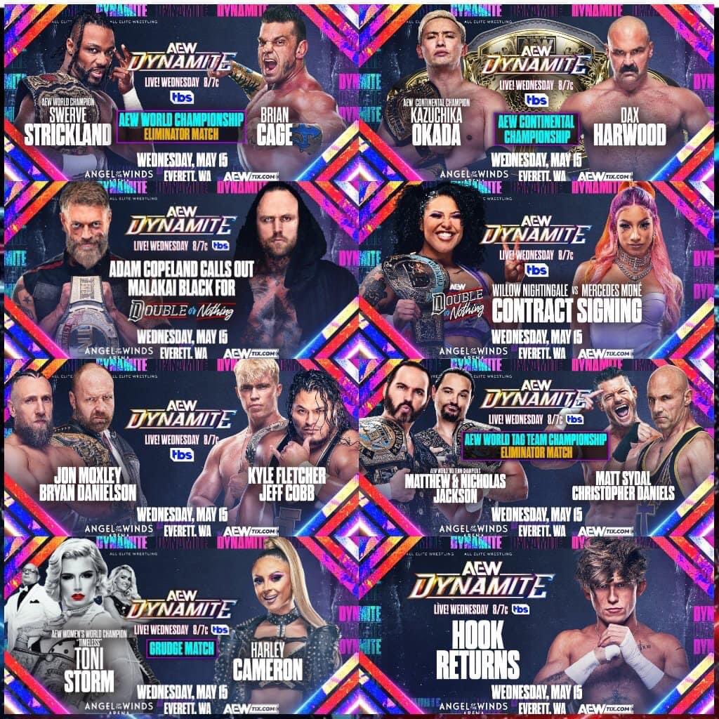 AEWColombia's tweet photo. Miércoles de mucho frío y lluvia en Colombia, pero aquí esta el #AEWDynamite para esta noche!!!! https://t.co/jJDztxMe1v
