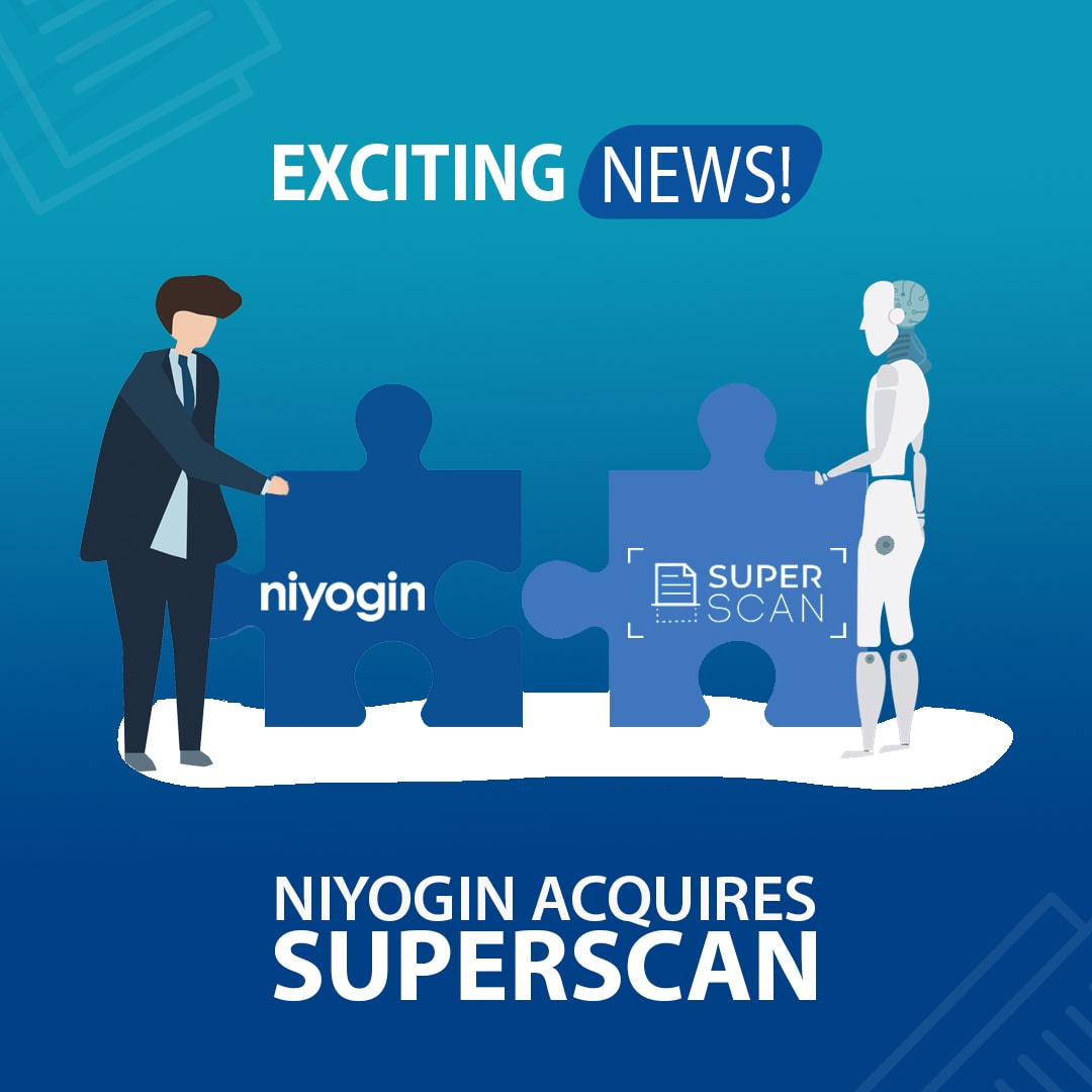 We're thrilled to announce that Niyogin has successfully acquired Superscan, the AI-powered document imaging, automation, and fraud detection platform, from Orbo! This strategic move is a giant leap in our mission to become the AI-first neo-banking infrastructure leader. 
#AI