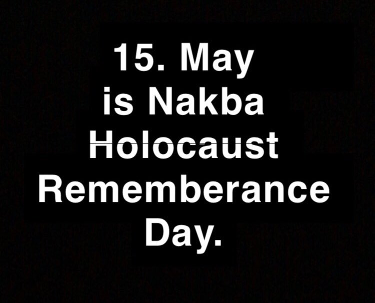 Today marks the 76th Nakba Rememberance Day of the horrible decades-long zionist genocidal holocaust of the native i digenous people of Palestine.
#StopGenocide
#StopIsraelTerrorism
#StopBombingRafah 
#StopArmingIsrael 
#StopIsraeliWarCrimes