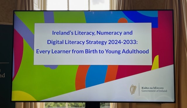 #Oide is represented at today's launch of Ireland's Literacy, Numeracy and Digital Literacy Strategy 2024-2033: Every Learner from Birth to Young Adulthood.
We look forward to supporting schools in implementing this new and critical strategy #literacy #numeracy #digitalliteracy