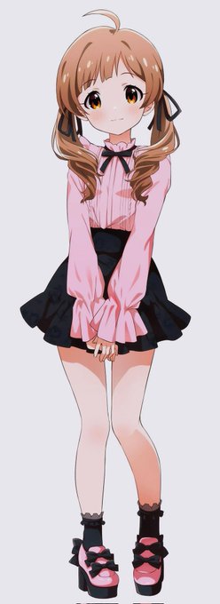 「黒のスカート ピンクシャツ」のTwitter画像/イラスト(新着)