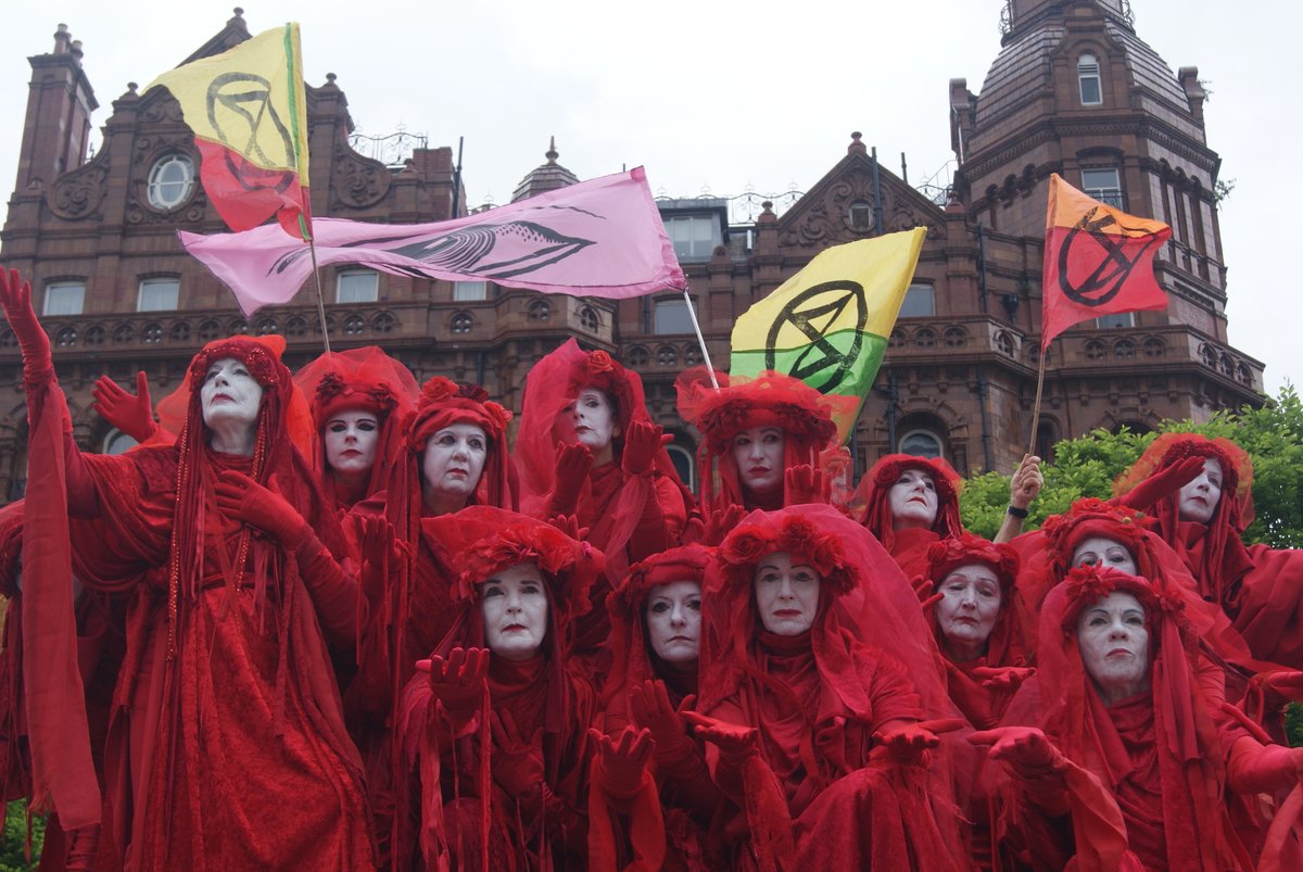 The Red Rebels at #biba2024 #InsureOurFuture