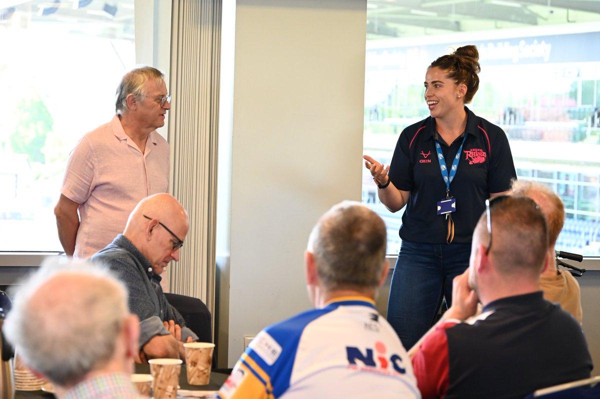 Ahead of #DementiaActionWeek this week, we were joined by our new Business Development Executive, Jessica Mayho, at our recent In Touch Dementia Support Group🙌 The group enjoyed listening all about her new role, as well as her success in Hammer Throwing as a British Champion!🏆