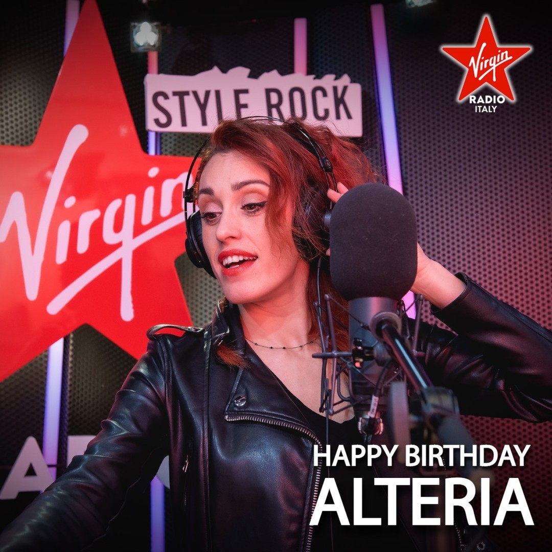 Happy Birthday @alteriaste 🤘
Facciamo gli auguri alla nostra voce di #MorningGlory
che oggi compie gli anni #StayRock

#Alteria #VirginRadio #StyleRock #HappyBirthday