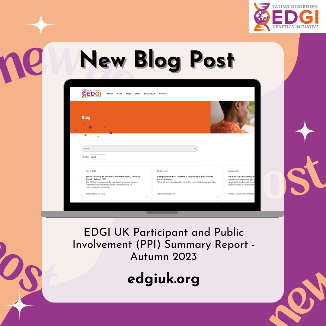 📢Exciting news! Our latest blog is live, delving into our recent participant engagement work focused on what motivates people from underrepresented groups to take part in EDGI UK. Don't miss out – head to the Blog page on our website edgiuk.org, or the link in our
