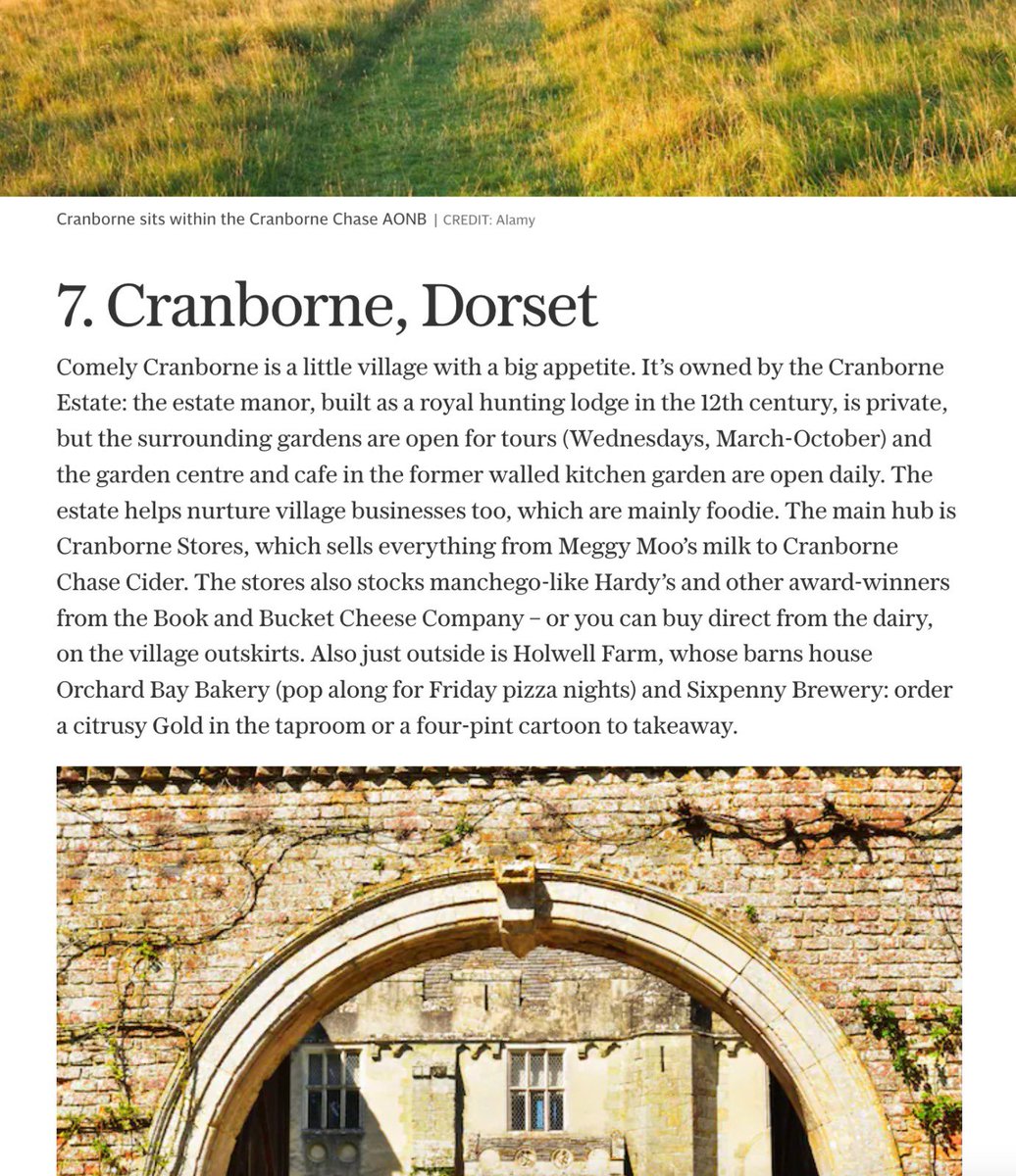The Book & Bucket Cheese Co (@thebook_bucket) on Twitter photo Lovely to get a mention in the <a href="/TelegraphTravel/">Telegraph Travel</a> section this morning.
We love being a part of <a href="/CranborneEstate/">Cranborne Estate</a> and thrilled it has made the @telegraph list of Britain’s 30 greatest villages!
#cranborne #village #britain #cheese Lovely to get a mention in the <a href="/TelegraphTravel/">Telegraph Travel</a> section this morning.
We love being a part of <a href="/CranborneEstate/">Cranborne Estate</a> and thrilled it has made the @telegraph list of Britain’s 30 greatest villages!
#cranborne #village #britain #cheese