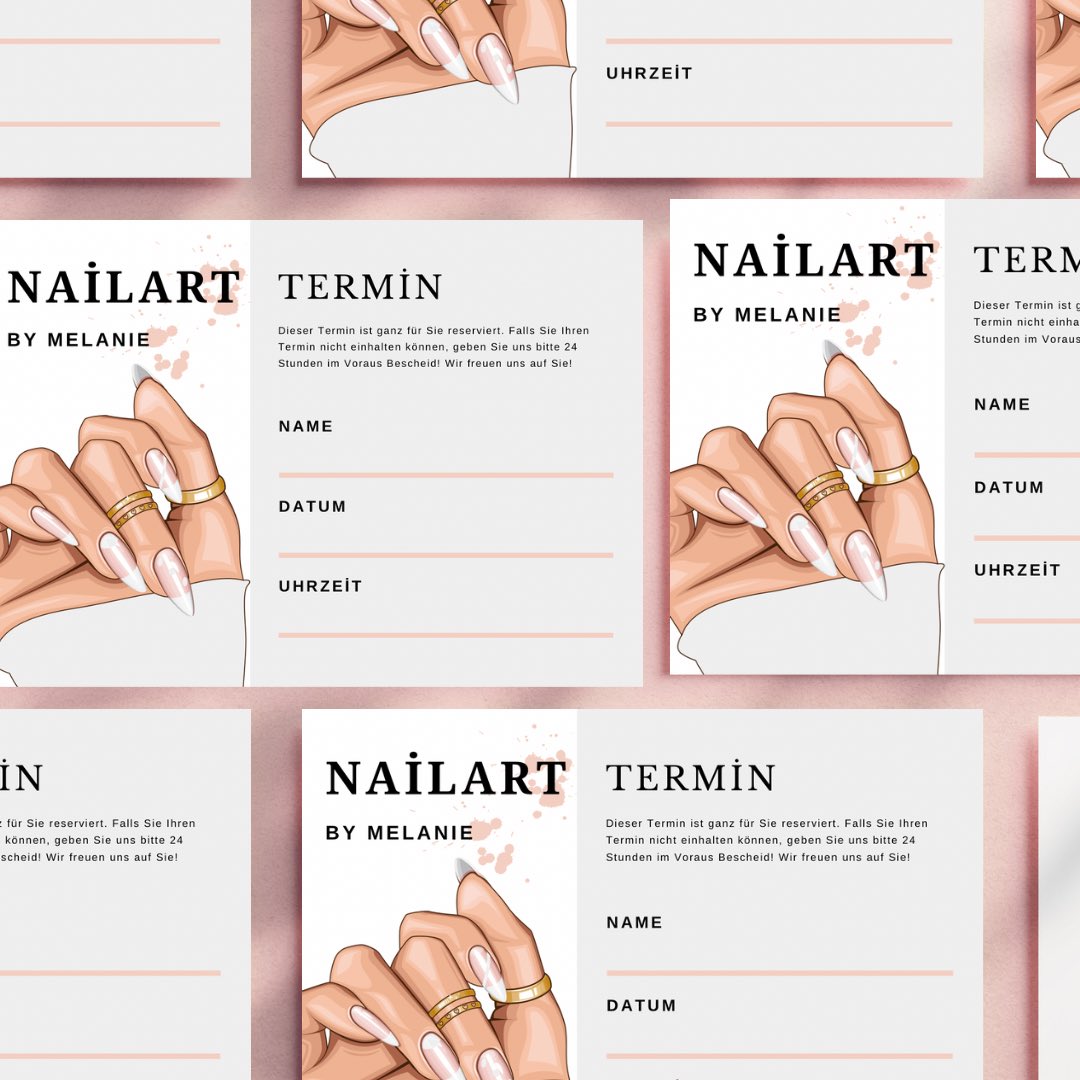 mtdigitalmarketing.etsy.com/listing/171755…

#KontaktlosBezahlen #Digitalisierung #Kundenkommunikation #OnlineBezahlen #VisitenkartenDesign
#mobilepayment #nailstudio #termincard #appointments #appointmentcards #nailsalon #nailart #nailartist #salon #beautysalon #lashessalon #nails