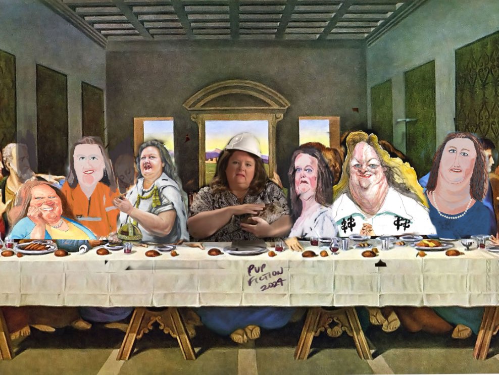 And then Gina said unto her likenesses ‘one of you will portray me, and my poor traits’