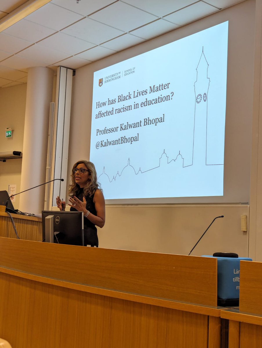 Thankyou to the organisers of the conference and to the audience for the excellent questions after my keynote at the Nordic Conference on Race and Education. What a great critical space <a href="/cemforuuse/">CEMFOR - Uppsala University</a> <a href="/uppsalauni/">Uppsala universitet</a> <a href="/ClaesWrangel/">Claes Wrangel</a> #race #racism #equity #socialjustice