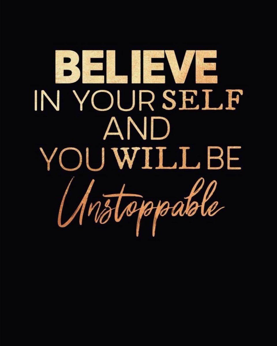 It’s Wednesday, here’s a dose of motivation! Be unstoppable!

#believeinyourself #bethechange #unstoppable #diazsdailydoseofpositivity