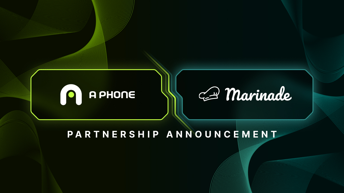 1/ 📱APhone is bringing Solana's top staking platform to the Web3 world by pre-installing the @MarinadeFinance dApp on every device!🌐 The partnership marks another milestone in elevating the mobile Web3 experience for @solana 🚀