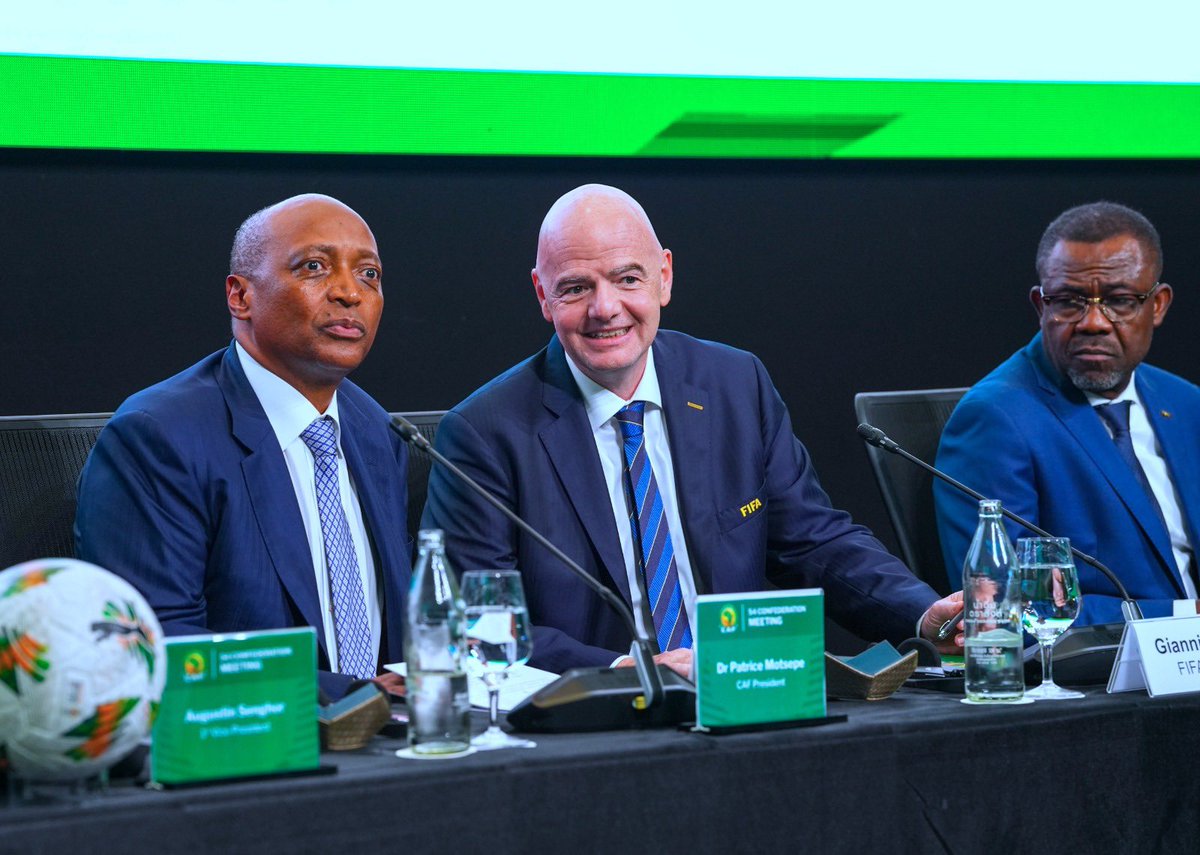 CAF President Dr Patrice Motsepe today met the 54 CAF Member Association Presidents and the CAF Executive Committee ahead of the 74th FIFA Congress in Bangkok, Thailand.  President Motsepe and the CAF MA Presidents were joined by the FIFA President, Gianni Infantino.