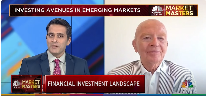 #CNBCTV18Exclusive | Emerging markets veteran @MarkMobiusReal sees immense potential for India in tech innovation and manufacturing; tells @Parikshitl that India's success in attracting manufacturers from countries like #China and the #US hinges on reducing bureaucracy Read: