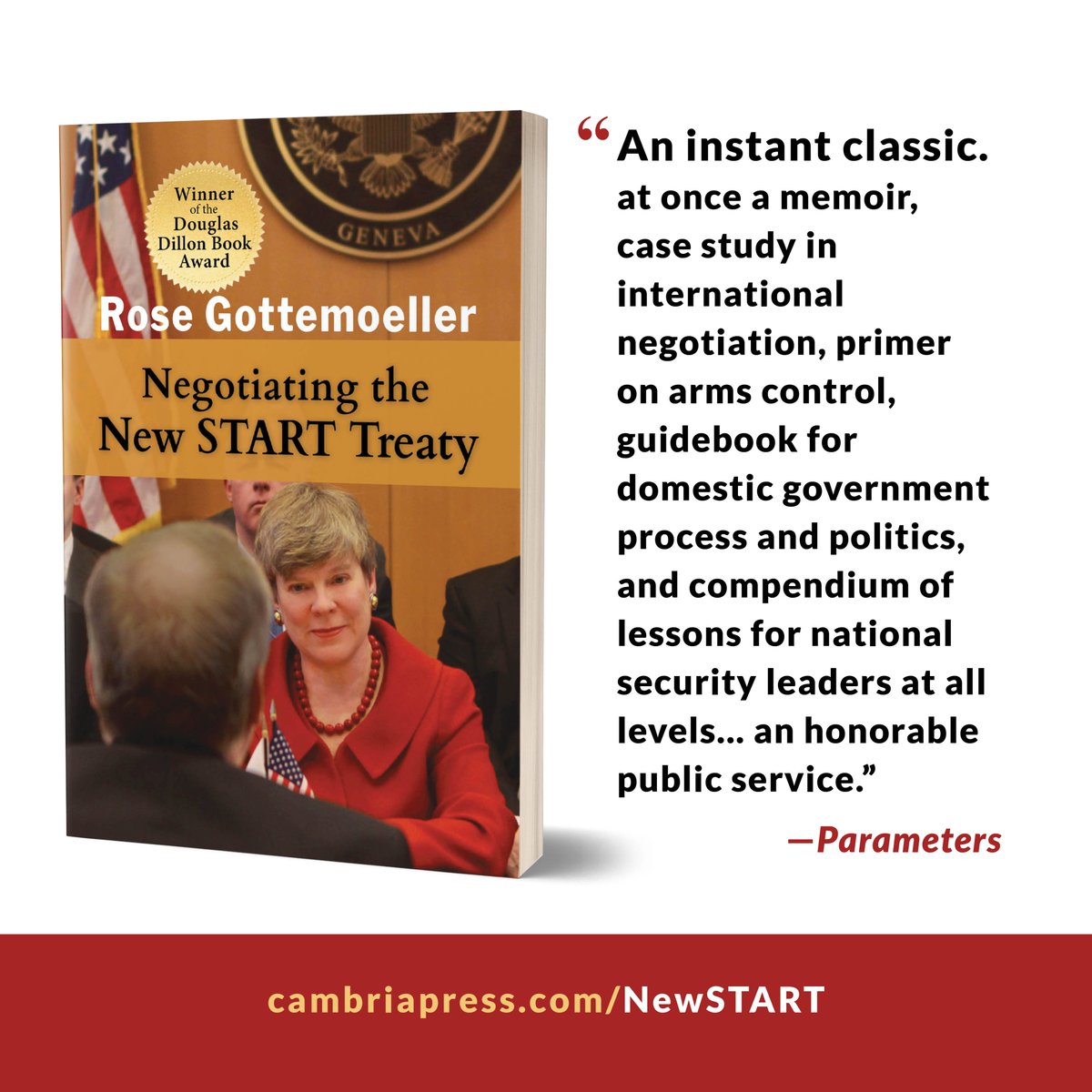 Former @NATO Deputy Secretary General @Gottemoeller's award-winning book checks all the boxes for a guide to diplomacy & international relations: ✓case study in international negotiation ✓primer on arms control ✓guidebook for domestic government process & politics ✓lessons