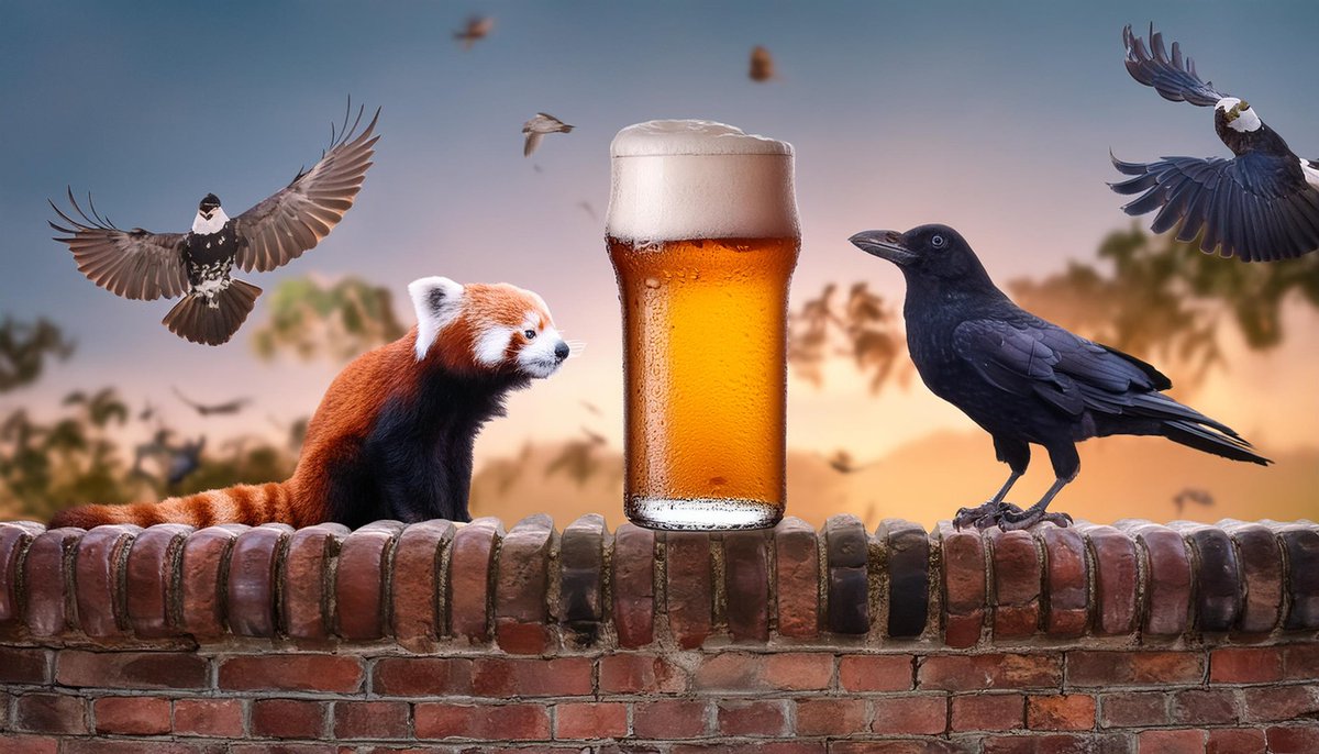 wie diese gierigeren immer auf mein lecker bierchen gaffn müssn schlimm.