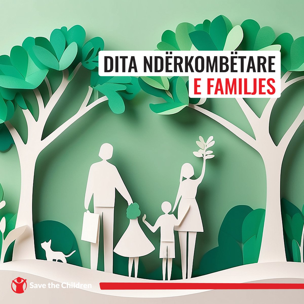 #Family is the source of love, respect, and support, building children's confidence to face life's challenges. Let's create a loving, non-violent environment for their bright future.  #InternationalFamilyDay