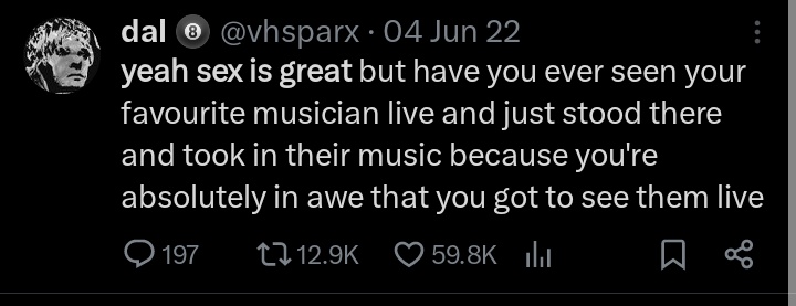 it used to have like 70k but twitter took the likes away ig anyway yeah awsten liked this one and he doesn't even its about waterparks so yeah