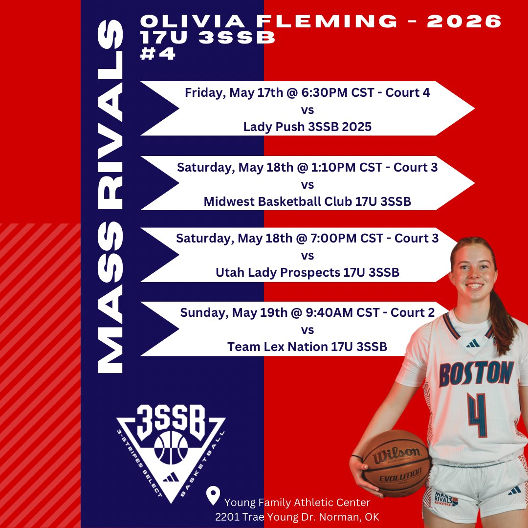 Check out my @3SSBGCircuit Session 2 schedule. Excited to play with the @LadyRivals at the brand new @YFAC_Sports.