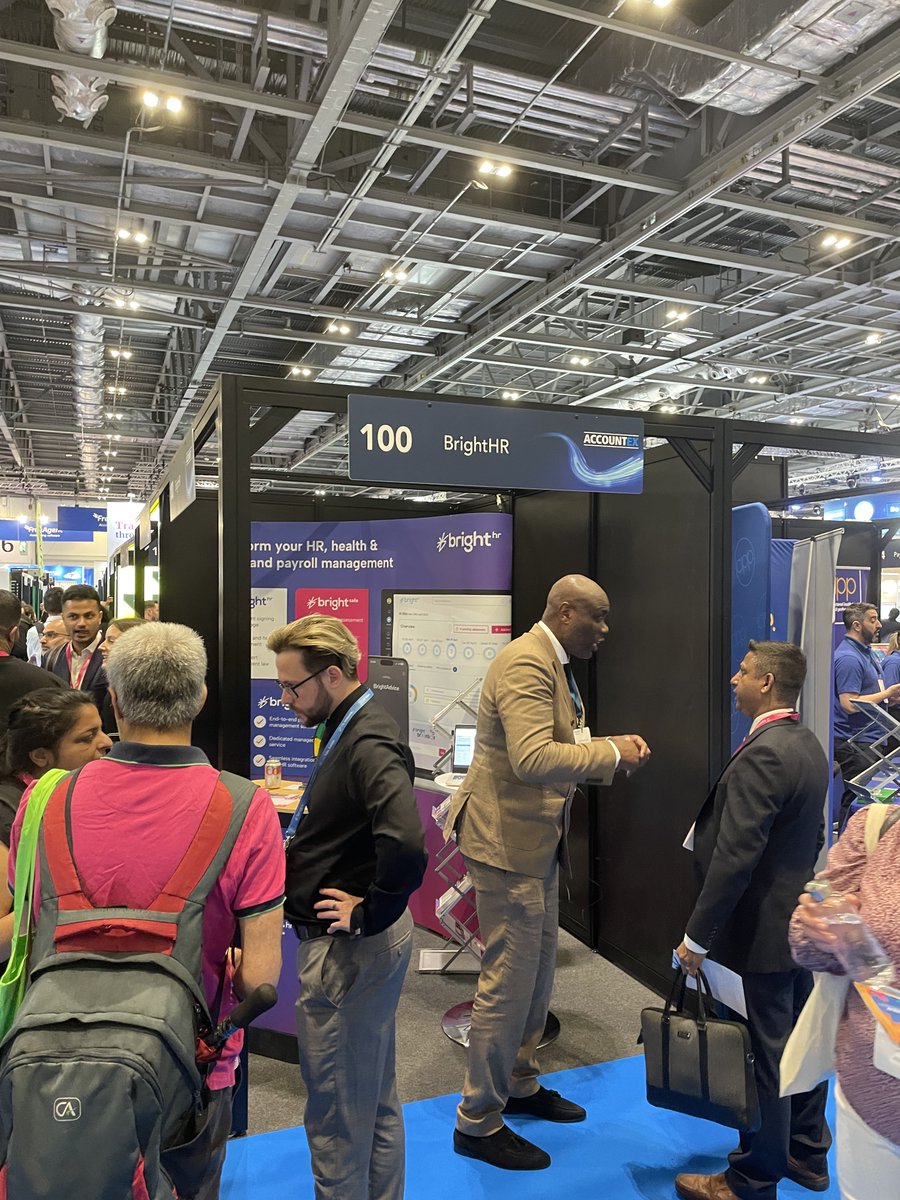Today’s the day 😃

Come and say hello to the BrightHR team at @Accountex at @ExCeLLondon  today at stand 100. It's great to connect and chat with attendees today about how our HR software is a must-have for businesses looking to streamline and simplify their processes 👋

The