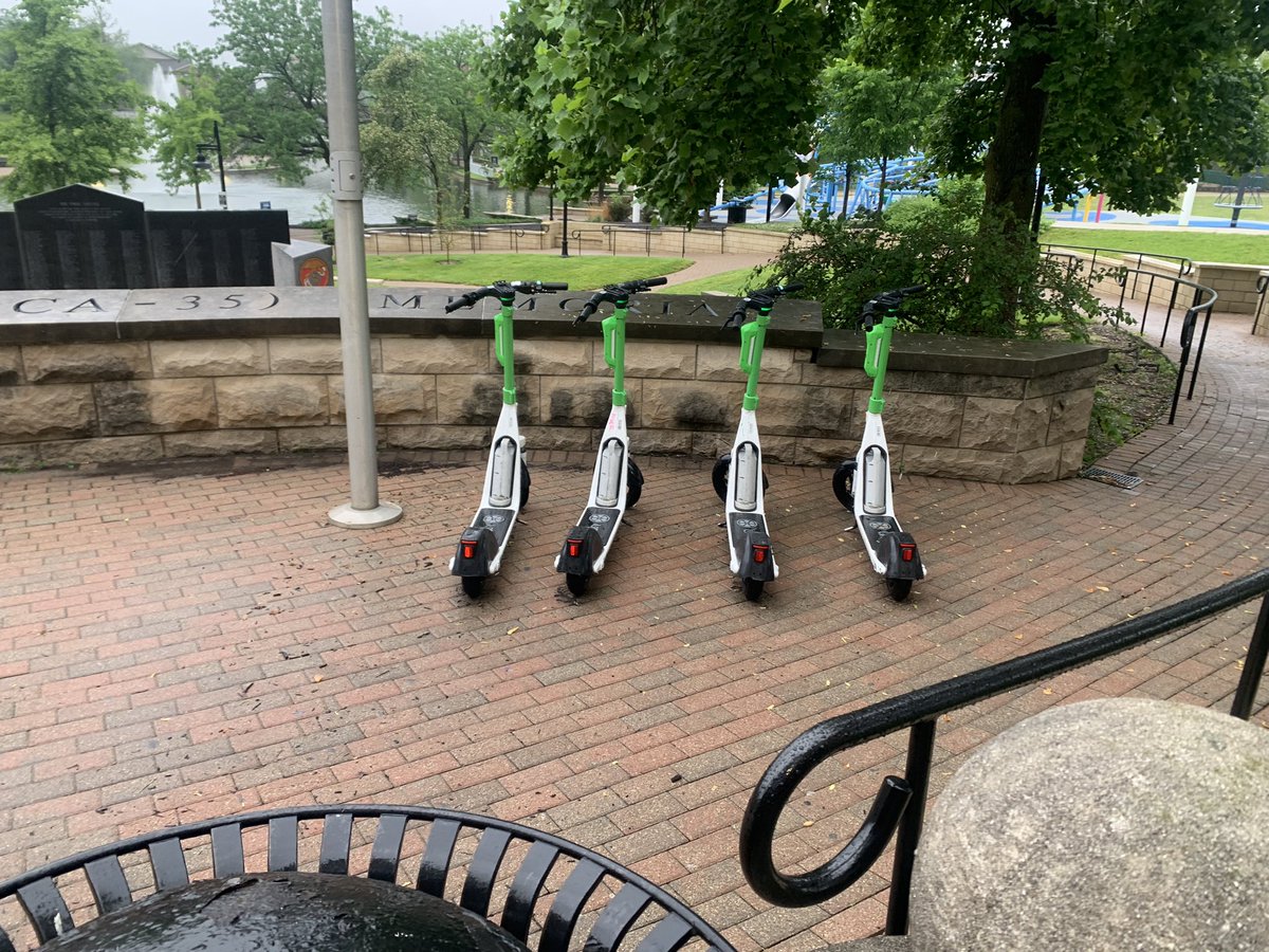 Hey @limebike, the Downtown Indianapolis Canal Walk is a restricted zone. Please stop leaving scooters near our canal. They are a menace here. @IndyMayorJoe @VoteVop