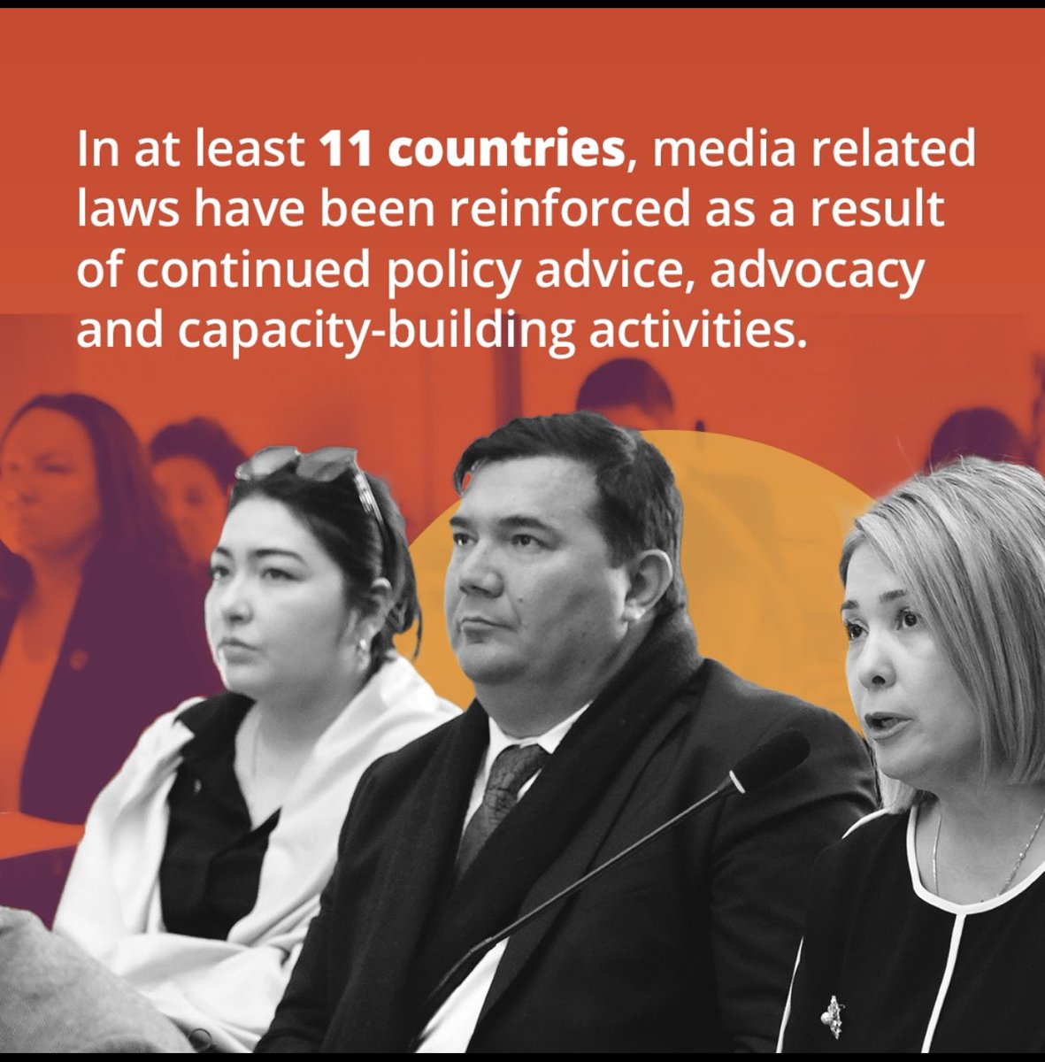 In 2023, #UNESCO's Multi-Donor Programme on #FreedomofExpression and #SafetyofJournalists provided direct support in close to 30 countries from five regions, as well as through regional and global actions. 

lnkd.in/e54GitR4