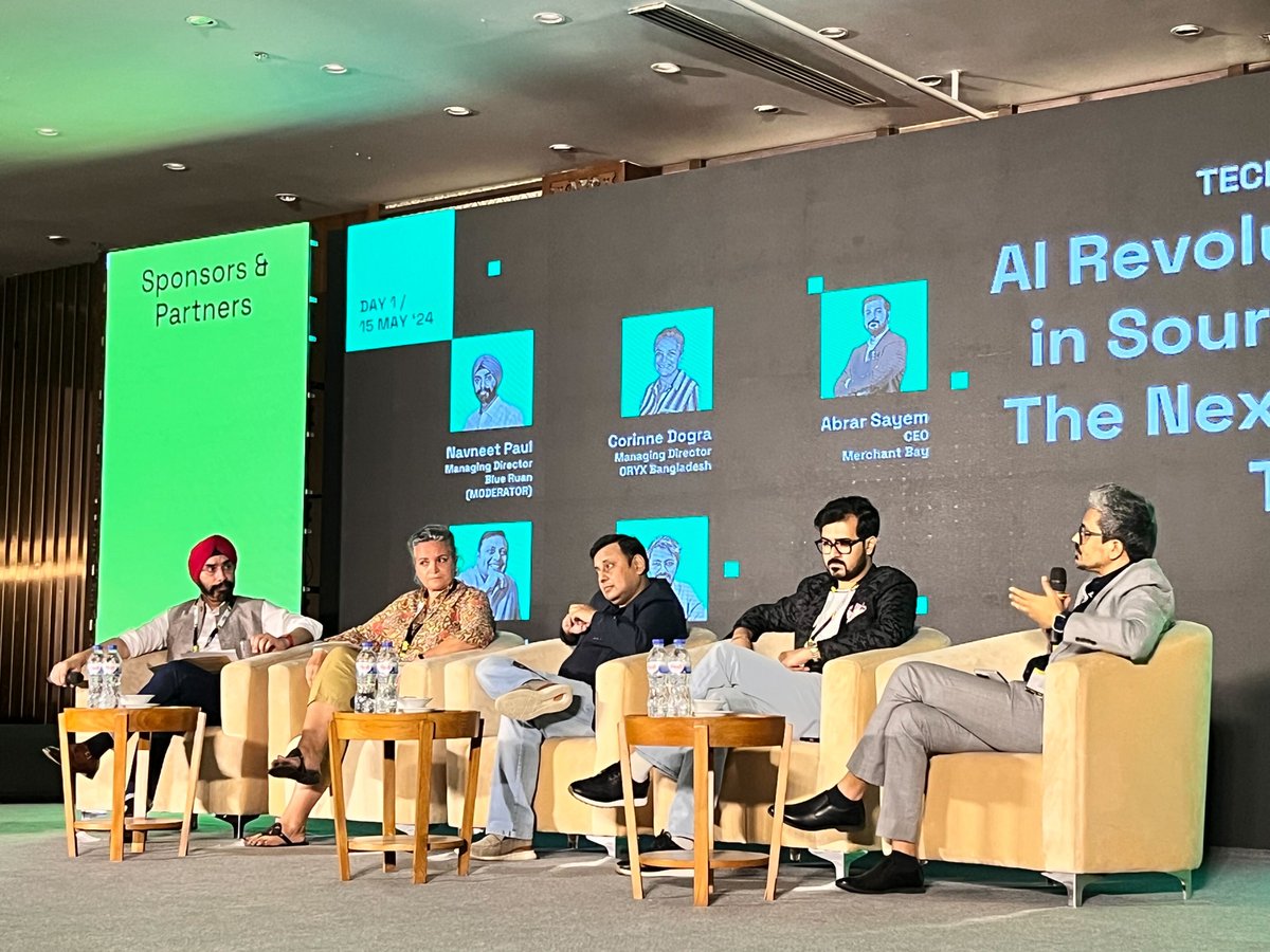 FTW Dhaka's panel discussed AI's untapped potential in garment sourcing, exploring Generative AI's impact on exporters and the future of fashion tech.

#fashiontechweek #ftw #paneldiscussion #bangladeshevent