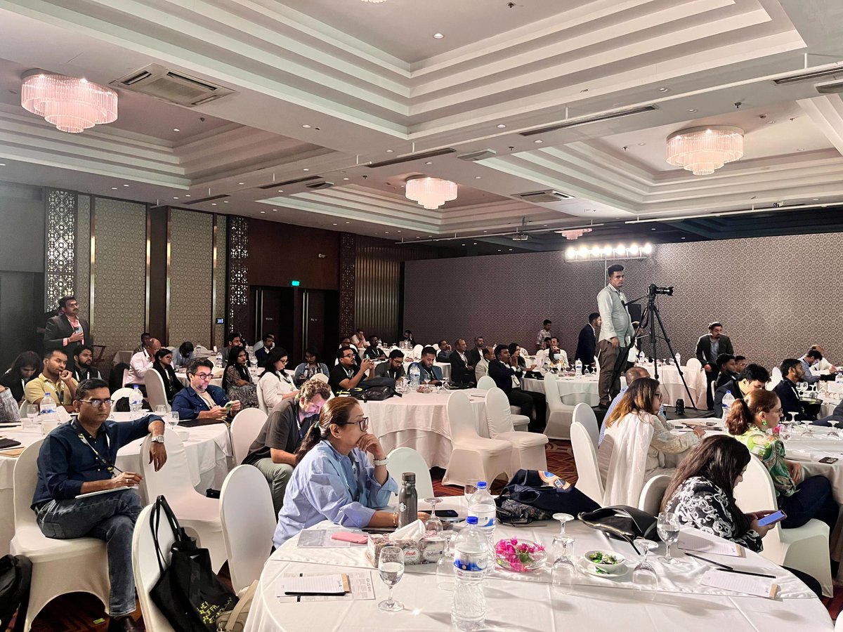 apparel_res's tweet image. FTW Dhaka&apos;s panel discussed AI&apos;s untapped potential in garment sourcing, exploring Generative AI&apos;s impact on exporters and the future of fashion tech.

#fashiontechweek #ftw #paneldiscussion #bangladeshevent