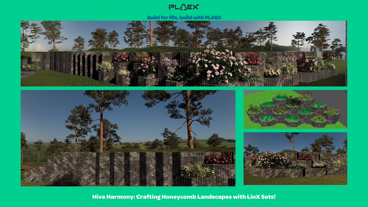 🌱 Elevate your outdoor space with LinX's sustainable landscaping solutions! 🌿 ✅ Easy assembly ✅ Long-lasting quality ✅ Customizable options ✅ Step-by-step guide Transform your garden today! 🌺 #PLAEX #Landscaping #SustainableLiving #DIYLandscaping #OutdoorLiving #LinX
