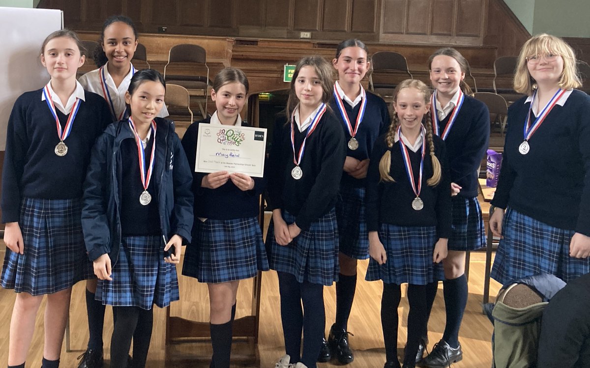 Exciting News! Yesterday, we teamed up with @bedesnews for the Wealden Schools Partnership Quiz (@ISC_schools)! Nine teams of talented year 7 & 8 students made their way to Mayfield for an unforgettable competition. 1st @bedesprep, 2nd Mayfield School and 3rd @WillingdonCS!