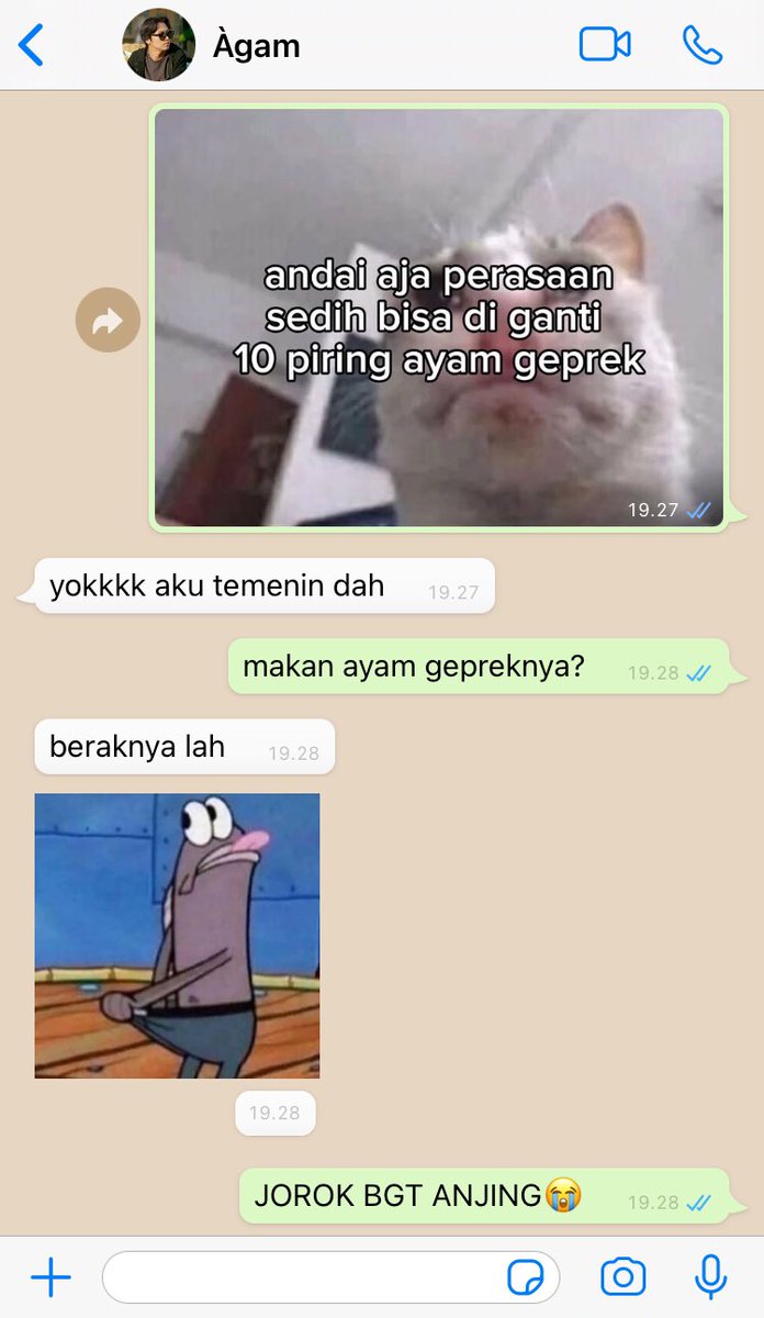 klaklachim's tweet photo. #gamlea jangan sedih sedih makanya https://t.co/lEvRaRJBOJ