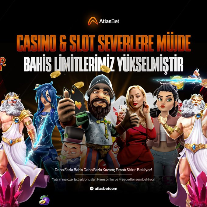 🤜 Casino ⭐️ Slot Bahis Limitlerimiz Yükseltildi ! ✅ Bahis Limit Var mı? YOK ✅ Evrak Talebi Var mı? YOK ✅ Çekim: IŞIK HIZINDA 👉 Dahada Fazlası Sadece #Atlasbet'te ! #atlasbet ⭐️t2m.io/atlasbetgiris