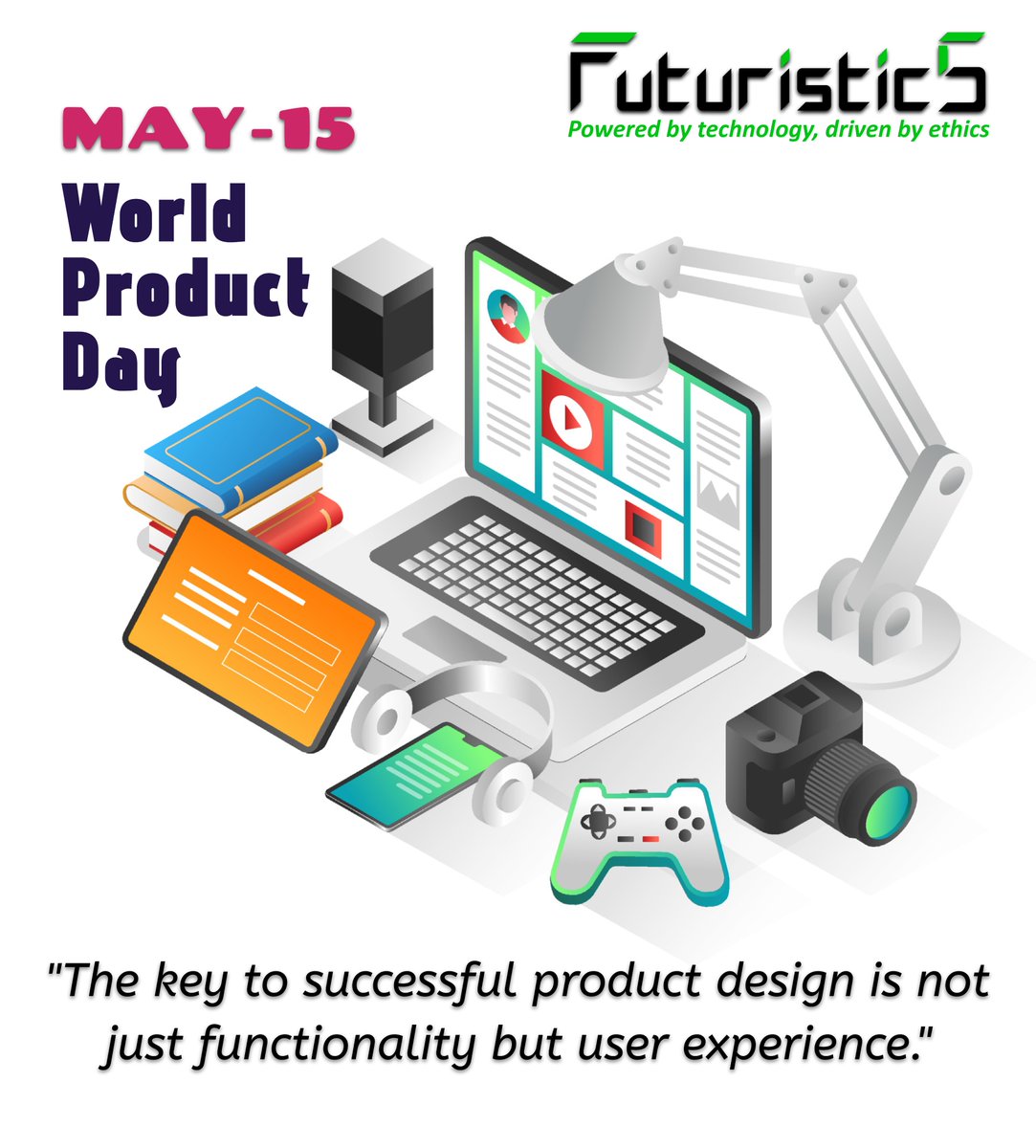 From concept to market, we celebrate the visionaries driving progress on World Product Day.

Happy World Product Day! 🌍

#WorldProductDay #Products #Innovations #GlobalImpact #Innovateforimpact #India #Pune #Futuristic5 #ITServices #InformationTechnology