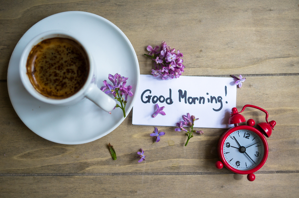 Wishing you a wonderful Wednesday!  ☕🌸

#WednesdayMotivation #WednesdayMorning #coffeelovers