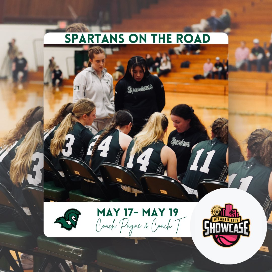 Searching for Spartans ⚔️

Coach Payne &amp; Coach T heading to AC this weekend. Recruits, DM or email your schedules ‼️ <a href="/Payne_Kathleen_/">Kathleen Payne</a> <a href="/_Coach_TV/">Jasmin Tirado</a> 

Email: Kathleen.Payne@vermontstate.edu