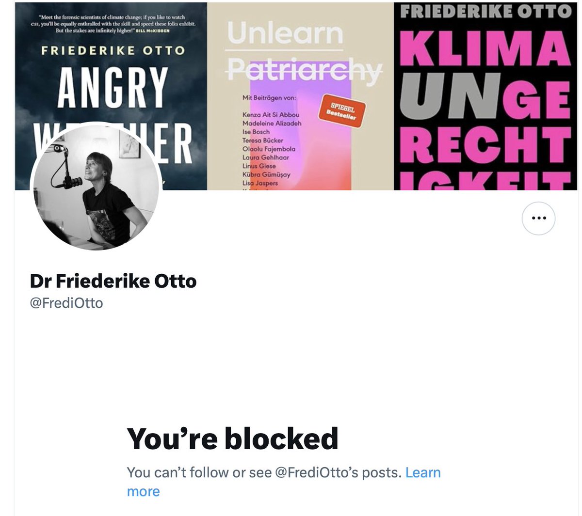 If the climate propaganda group World Weather Attribution was science-based, it would be able to predict weather vs. making unverifiable post hoc probability pronouncements. Both @WWAttribution and its boss @FrediOtto know I'm correct -- that's why they block me.