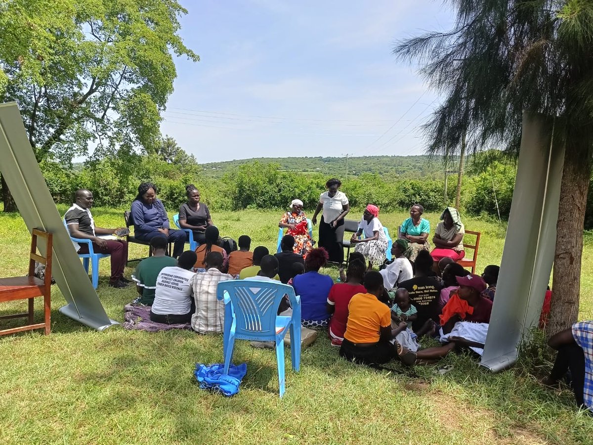 Today in partnership with the Bondo Sub county team we facilitated 2 community dialogue sessions for pregnant women and mothers to sensitize them on the importance of ANC/PNC/ Contraception and skilled deliveries.
