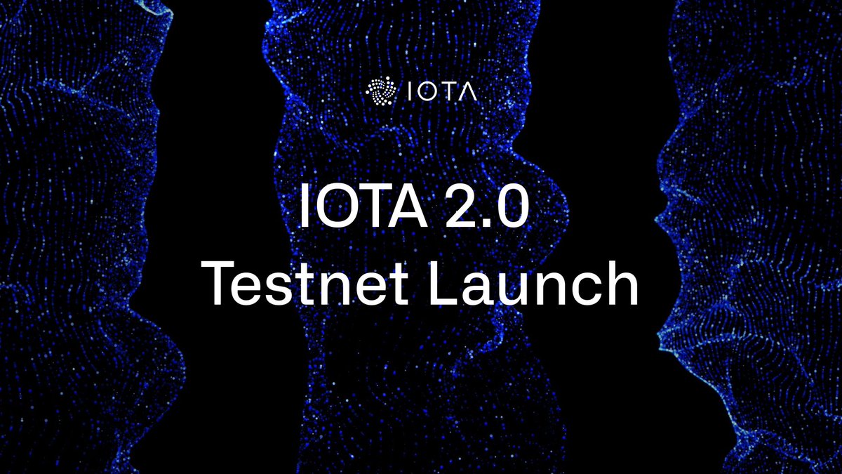 ⛰️ IOTA has reached a new milestone. After years of research and development, we're thrilled to announce the launch of the #IOTA 2.0 Public Testnet 🙌. Builders and token holders, join us in exploring the future of full decentralization🌐 blog.iota.org/iota-2-0-testn…