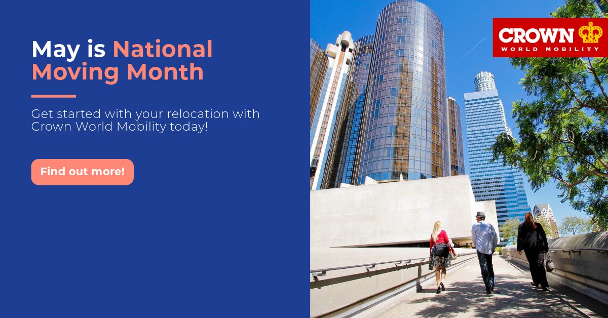 Did you know May is #NationalMovingMonth? 📦✈

With more than 50 years of industry experience, why not look at our corporate relocations services today?: bit.ly/3UHxCmV